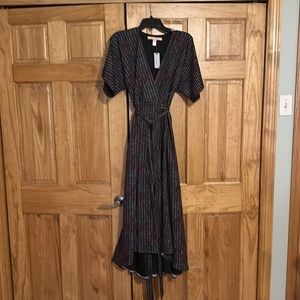 Anthropologie wrap dress